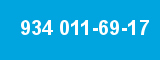 934 011-69-17 934 011-69-17